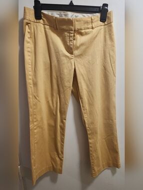 Express Editor Pants Mustard Yellow Size 6 Career Work